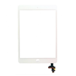 Touch screen con tastino interno (A++) Bianco iPad Mini