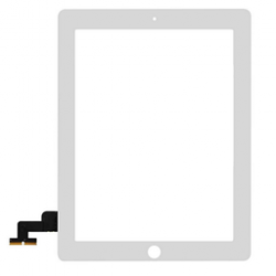 Touch-screen con vetro Bianco (A) iPad 2