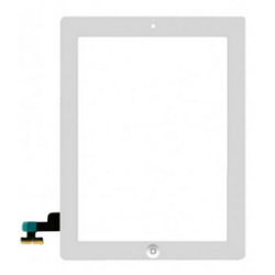 Touch screen + tasto interno Bianco (A+) compreso biadesivo iPad 2